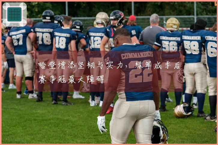 哈登增添坚韧与实力,绿军成季后赛争冠最大障碍